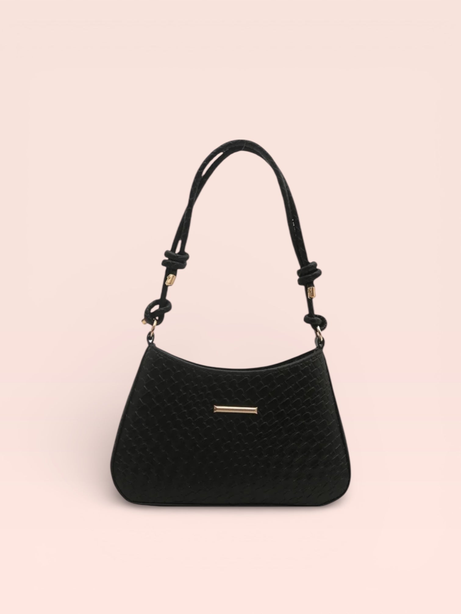CLASSIC BLACK SHOULDER BAG