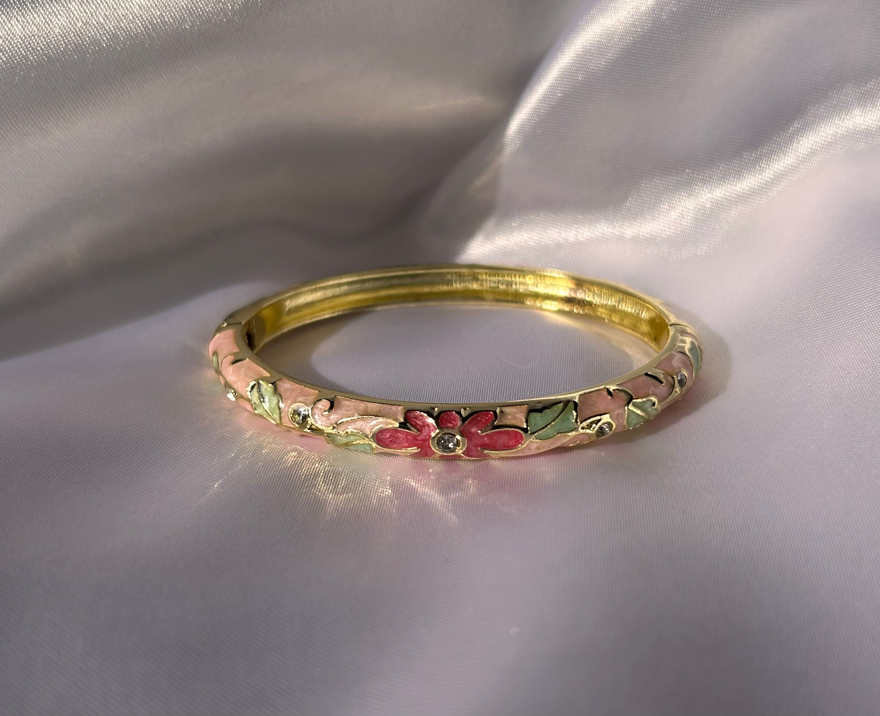 Flower Gold Bracelet